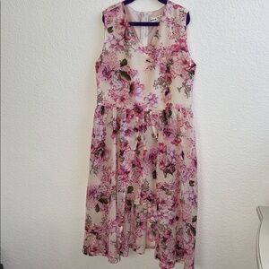 SHEIN Girls Floral Romper Dress – Shein Kids Size 11/12Y